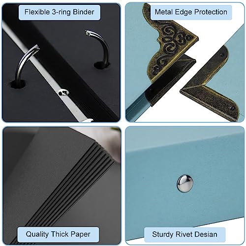 HASTHIP® DIY Scrapbook Photo Album Kit for Couple Special Our Adventure with Pens Washi Tapes Stickers 60 Pages Hardcover 8.5x11 Inches 3 PCS HASTHIP® DIY Scrapbook Photo Album Kit for Couple Special Our Adventure with Pens Washi Tapes Stickers 60 Pages Hardcover 8.5x11 Inches 3 PCS